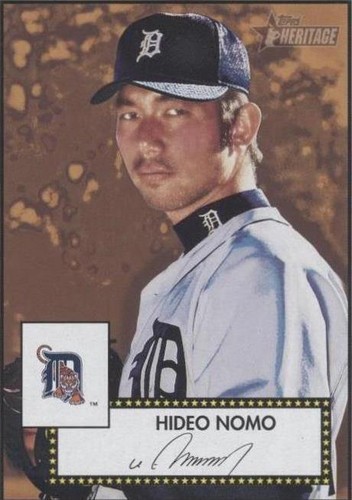 2001 Topps Heritage - Hideo Nomo #165