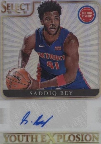 2020-21 Panini Select - Saddiq Bey #YES-SBY