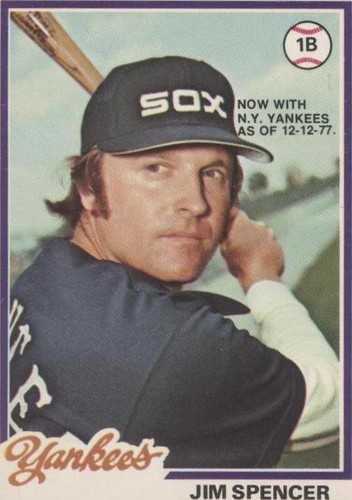 1978 O-Pee-Chee - Jim Spencer #122
