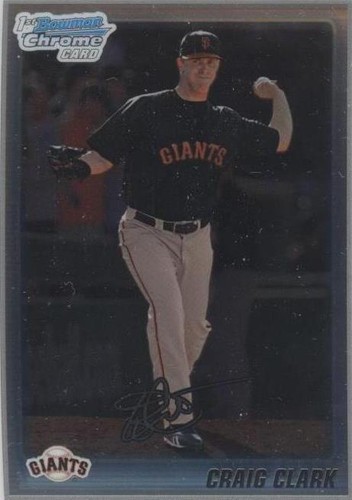 2010 Bowman Chrome - Craig Clark #BCP111