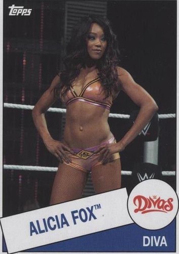 2015 Topps Heritage WWE - Alicia Fox #54