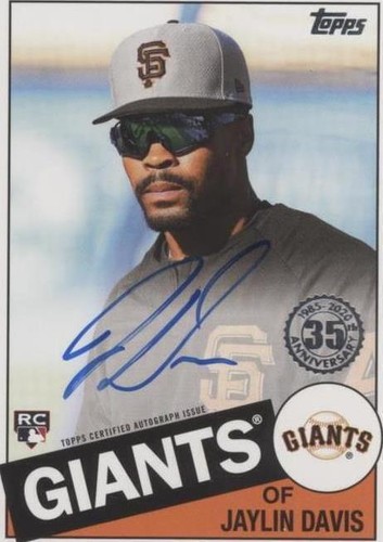 2020 Topps - Jaylin Davis #85A-JDA