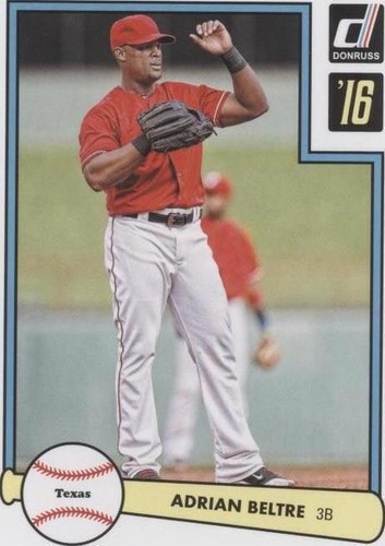 2016 Panini Donruss - Adrian Beltre #D82-32