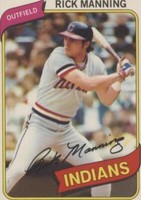 1980 O-Pee-Chee - Rick Manning #292