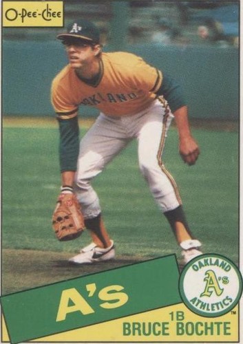 1985 O-Pee-Chee - Bruce Bochte #391