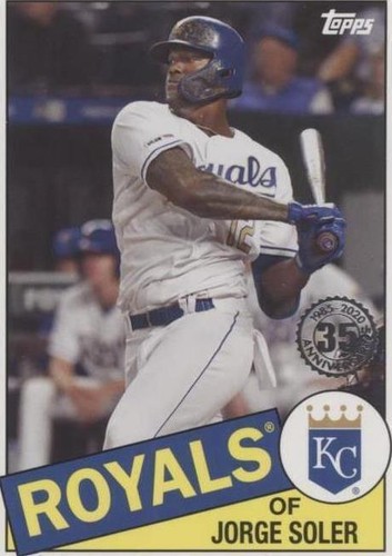2020 Topps - Jorge Soler #85TB-20