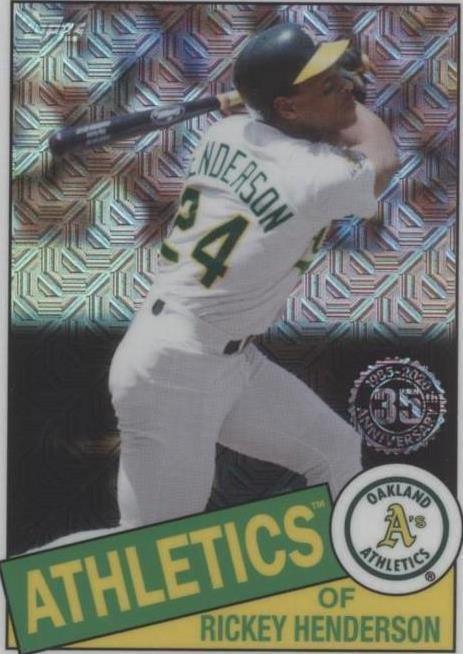 2020 Topps - Rickey Henderson #85TC-32