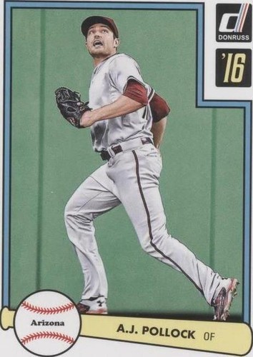 2016 Panini Donruss - A.J. Pollock #D82-34