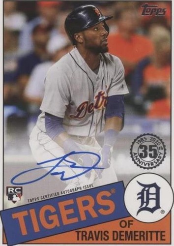 2020 Topps - Travis Demeritte #85A-TD