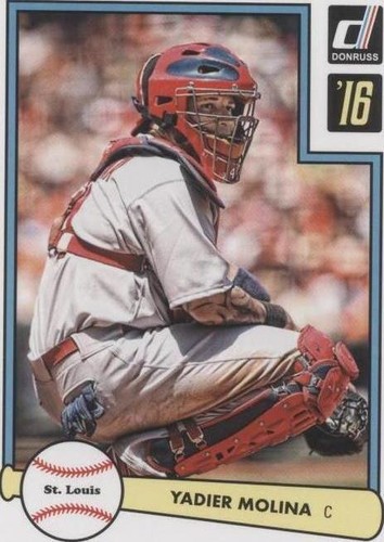 2016 Panini Donruss - Yadier Molina #D82-10