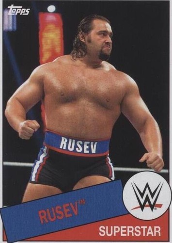 2015 Topps Heritage WWE - Rusev #89