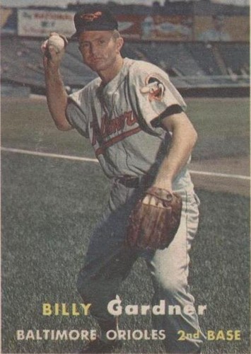 1957 Topps - Billy Gardner #17