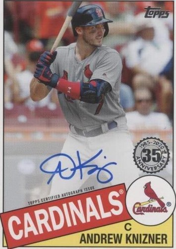 2020 Topps - Andrew Knizner #85BA-AKN