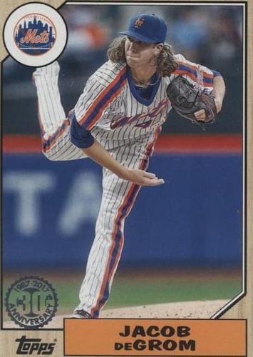 2017 Topps - Jacob deGrom #87-86