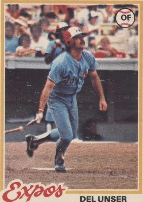 1978 O-Pee-Chee - Del Unser #216