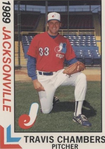 1989 Best Jacksonville Expos - Travis Chambers #10