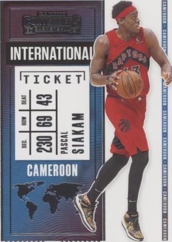 2020-21 Panini Contenders - Pascal Siakam #9