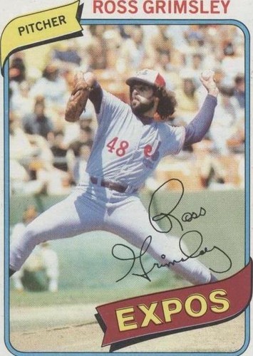 1980 Topps - Ross Grimsley #375