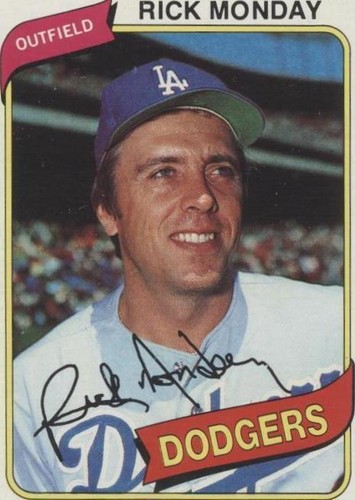 1980 Topps - Rick Monday #465
