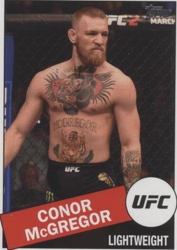 CONOR MCGREGOR 2015 TOPPS UFC MMA RELIC PATCH CARD | eBay