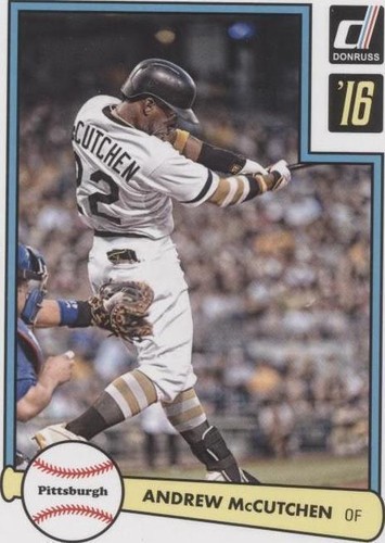2016 Panini Donruss - Andrew McCutchen #D82-16