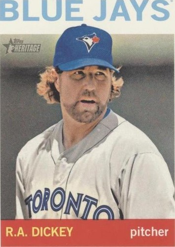 2013 Topps Heritage - R. A. Dickey #464
