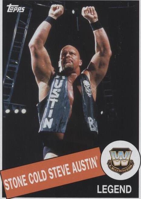 2015 Topps Heritage WWE - Steve Austin #44