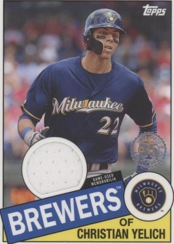 2020 Topps - Christian Yelich #85TR-CY