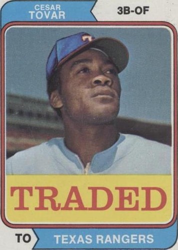 1974 Topps - Cesar Tovar #538T