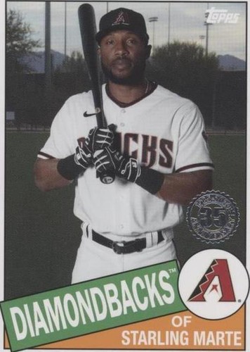 2020 Topps Update Series - Starling Marte #85TB-6