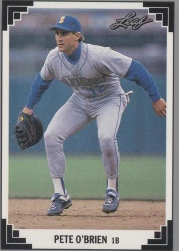 1991 Leaf - Pete O'Brien #244