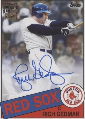2020 Topps Archives - Rich Gedman #FFA-RGE