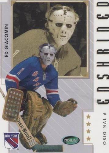 2003-04 Parkhurst Original Six New York Rangers - Ed Giacomin #82