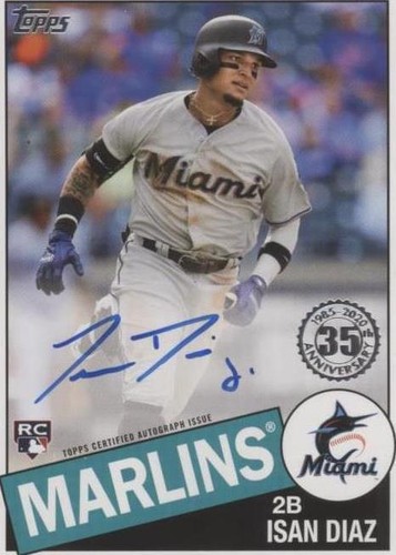 2020 Topps - Isan Diaz #85A-ID