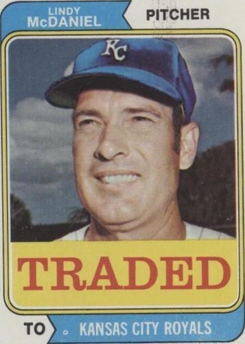 1974 Topps - Lindy McDaniel #182T
