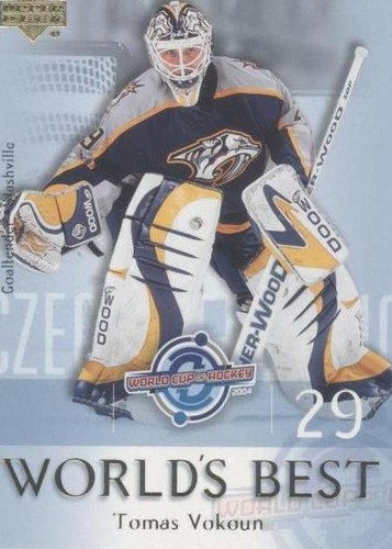 2004-05 Upper Deck - Tomas Vokoun #WB11