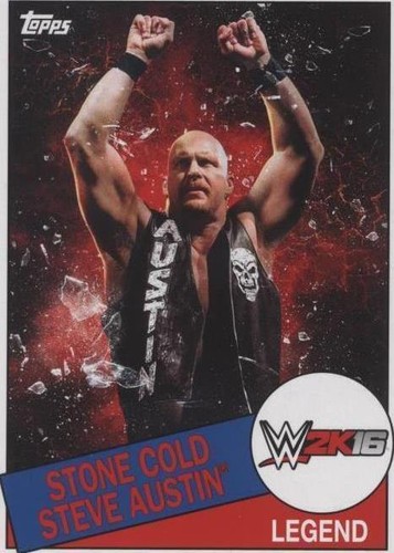 2015 Topps Heritage WWE - Steve Austin #1