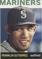 2013 Topps Heritage - Franklin Gutierrez Greg Halman #184