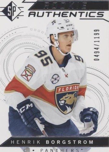2018-19 SP - Henrik Borgstrom #107