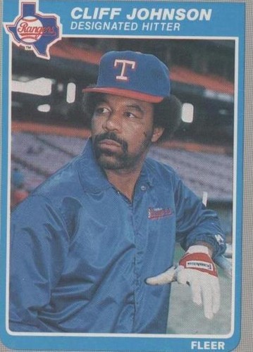 1985 Fleer Update - Cliff Johnson #U-61