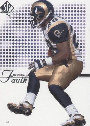 2002 SP Authentic Marshall Faulk #5