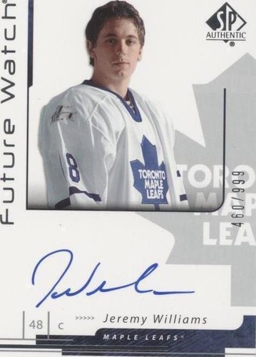 2006-07 SP Authentic - Jeremy Williams #204