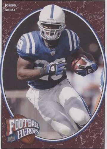 2008 Upper Deck Football Heroes Joseph Addai #51