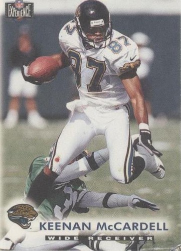 1997 Score Board NFL Experience Keenan McCardell #77