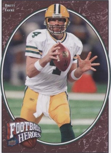 2008 Upper Deck Football Heroes Brett Favre #6