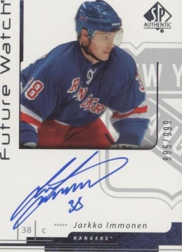 2006-07 SP Authentic - Jarkko Immonen #190