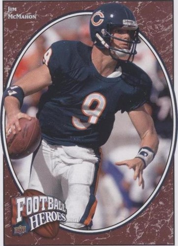 2008 Upper Deck Football Heroes Jim McMahon #230
