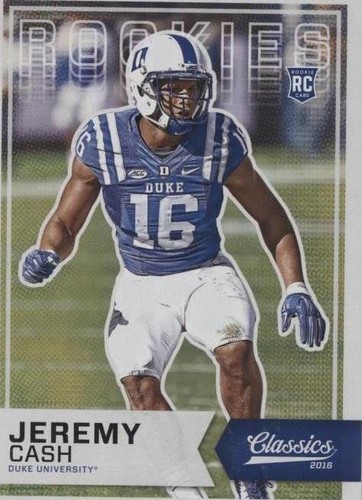 2016 Panini Classics Jeremy Cash #234
