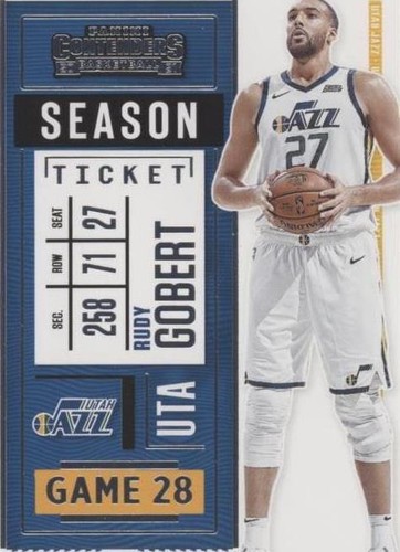 2020-21 Panini Contenders - Rudy Gobert #61