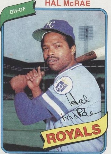 1980 Topps - Hal McRae #185